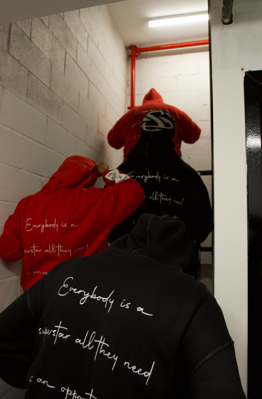 Black Superstar Studios Zip Up Hoodie