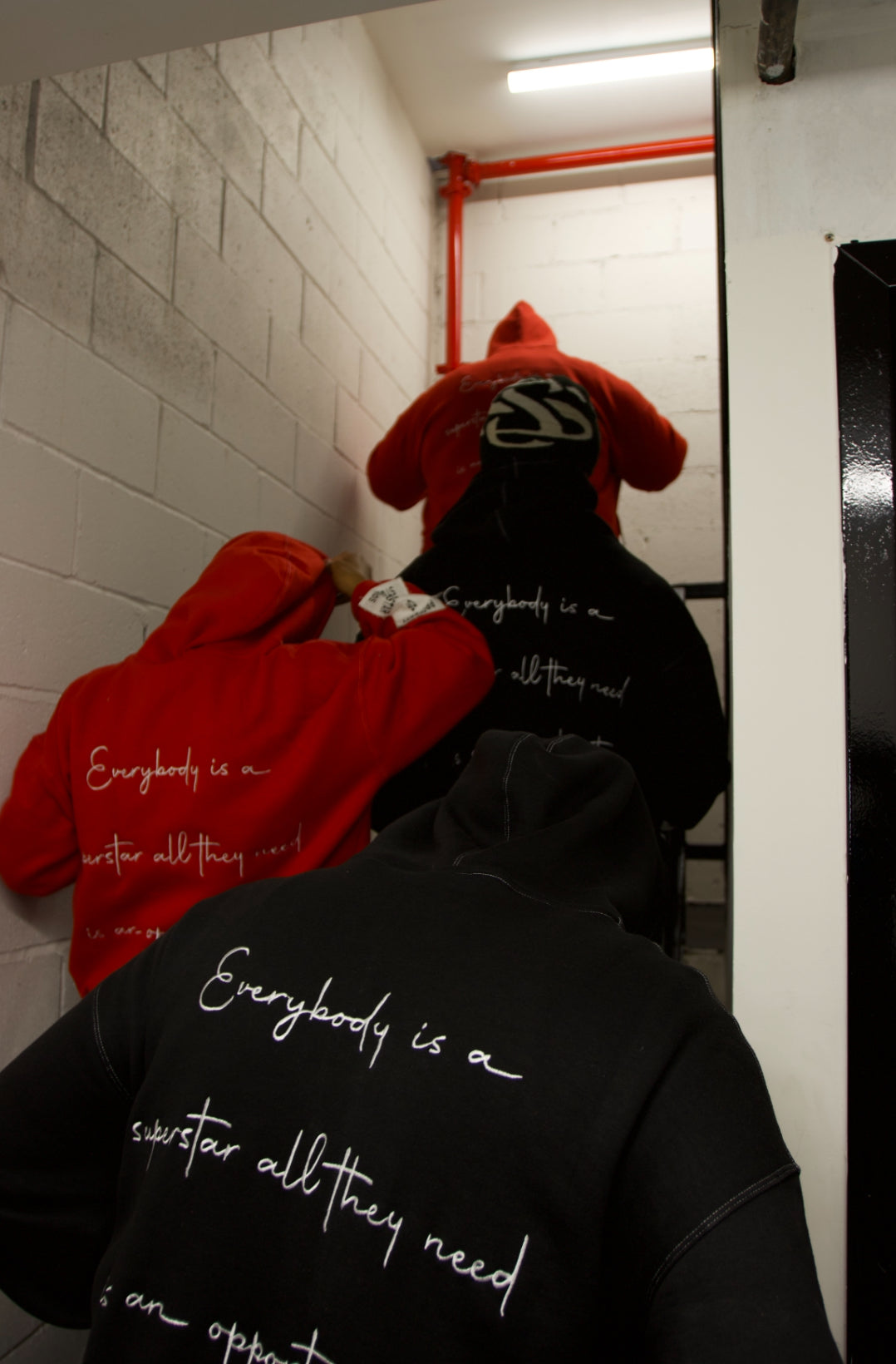 Black Superstar Studios Zip Up Hoodie